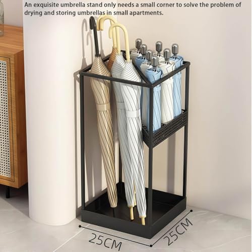 Porte-parapluie intérieur grand format pour entrée et couloir professionnel - 7