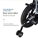 AMITD Ligero Plegable De Silla De Ruedas Eléctrica, De Doble Motor, Manual...