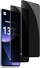 Holilo pour Xiaomi 13T/Xiaomi 13T Pro 5G Anti-Espion Verre Trempé,2 Pièces 9H Dureté Privacy Verre Trempé Membrane Anti-Spy Protection D'écran Anti-Peeping Anti-Spy Anti Rayures Film Protection
