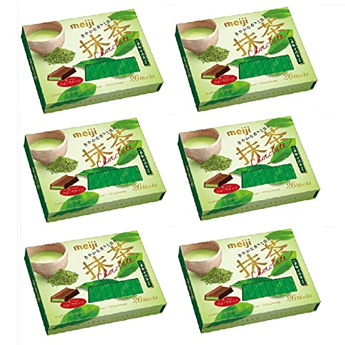 明治 明治抹茶チョコレート Box 6箱 チョコレート 価格比較 価格 Com