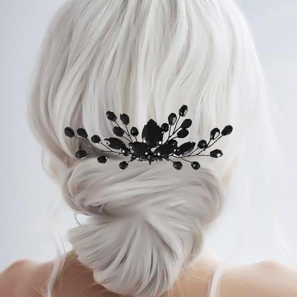 Amazon.com : Earent Rhinestone Bridal Wedding Hair Comb  display picture 1