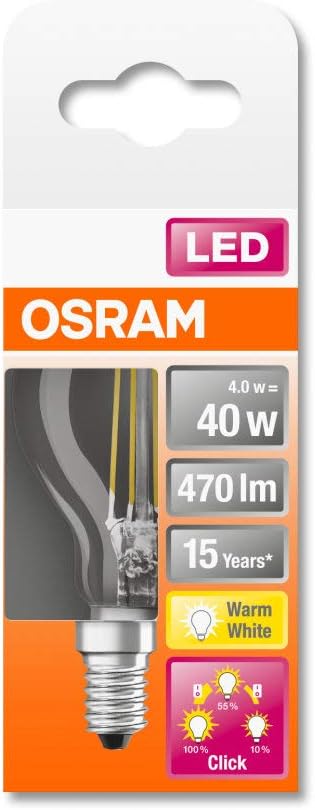 OSRAM Pack of 4 x LED lamp, Frosted, Set of 4 Lamps - Image 3