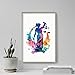Produktbild Law Order Scales Gavel Poster und Drucke Leinwand Malerei Wand Kunst Bild Anwalt Anwalt Büro Dekor 60x90cm ohne Rahmen