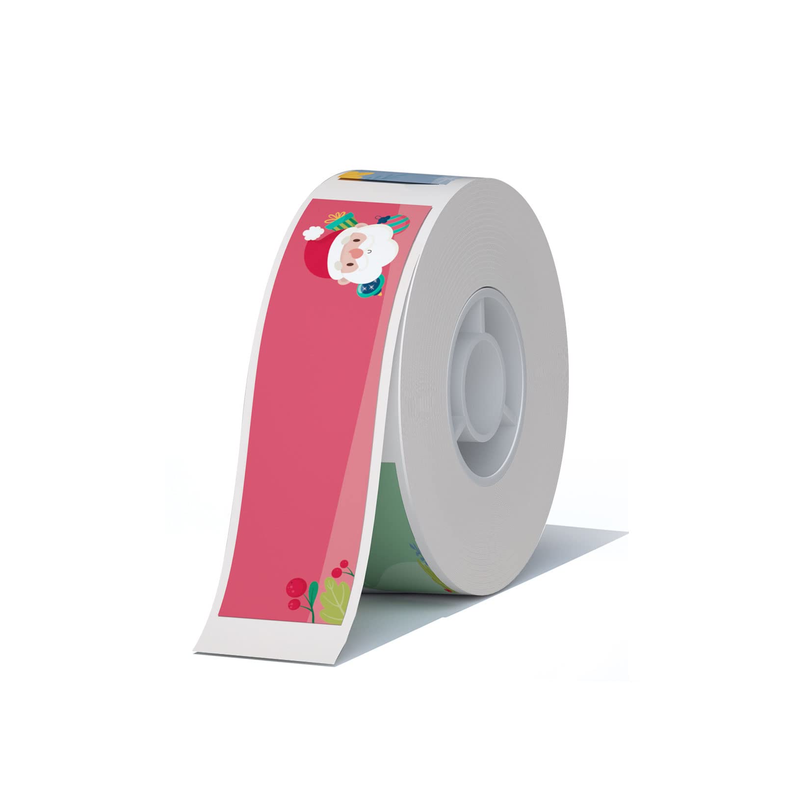 NIIMBOT Thermal Label Stickers (0.55''x1.96'') 130 Sheets/Roll with Christmas Elements, Personalized Refill Tape for D11/D110/D101 Label Makers, Waterproof — image 1