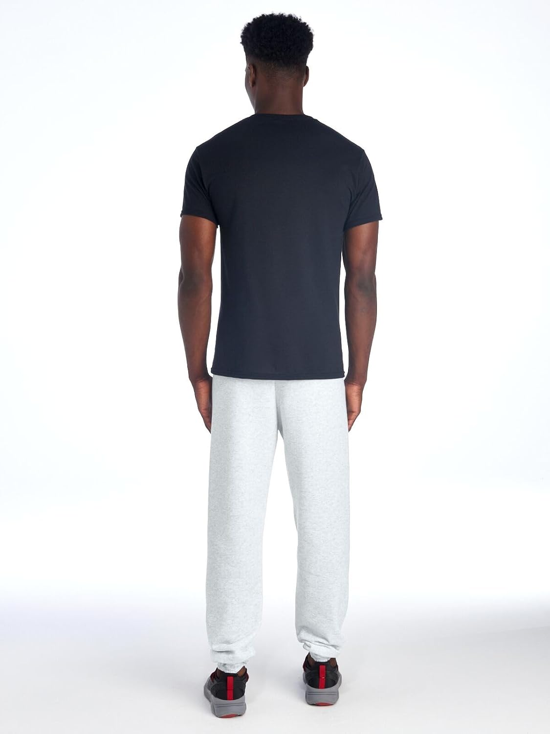 Jerzees Mens NuBlend Fleece Elastic Bottom Sweatpants, Relaxed Fit, Cotton Blend - Image 3