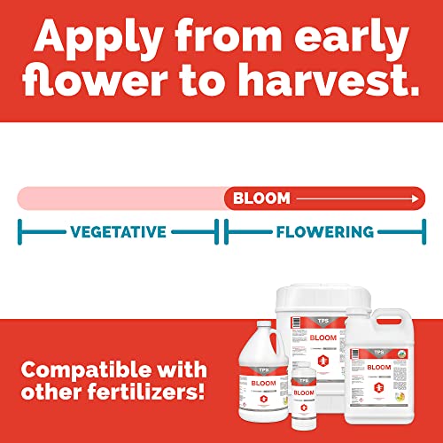 Bloom Bud Builder & Flower Hardener Plant Nutrient and Supplement, Triggers Fast Flowering by