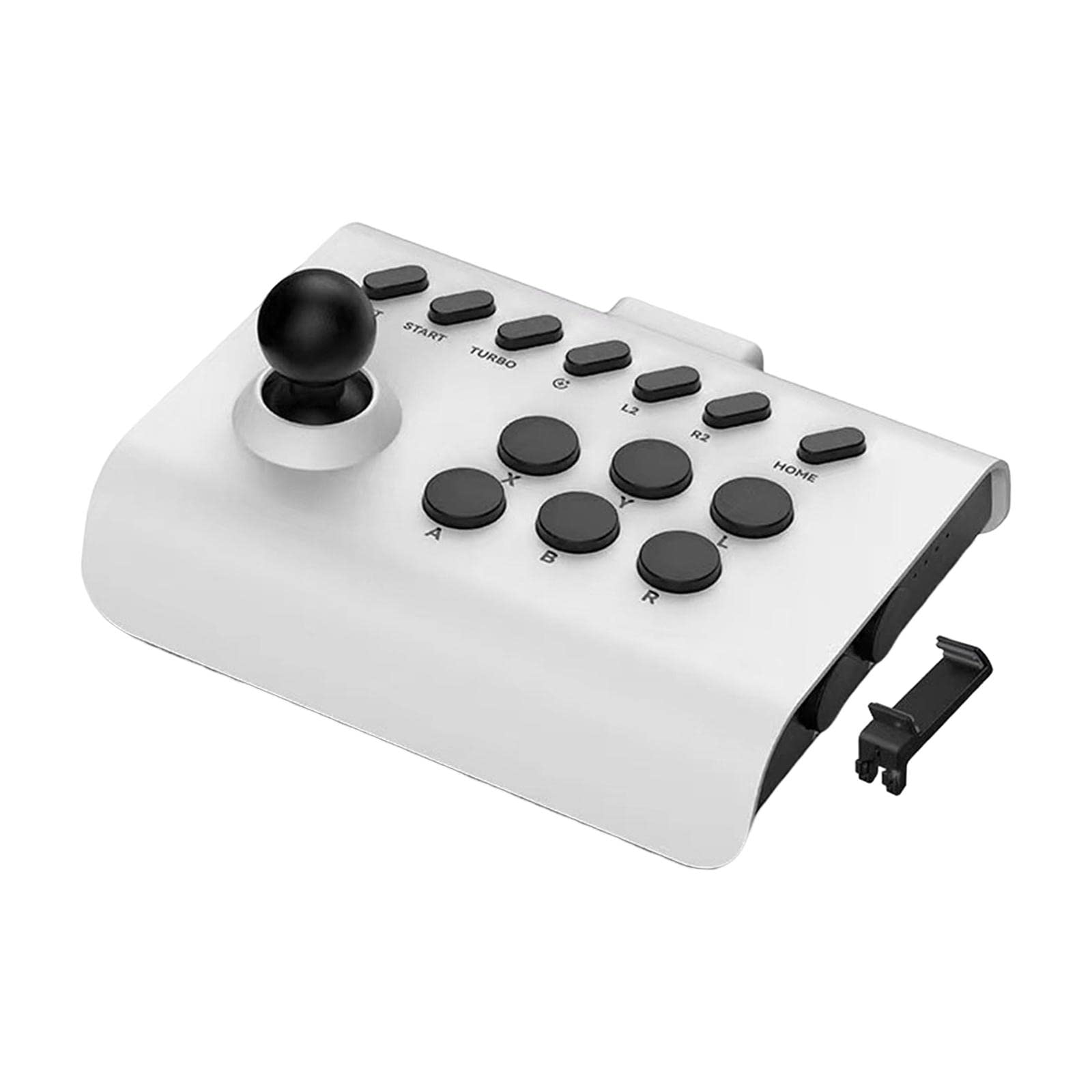 3 set Arcade Rocker Gioco Joystick 13 Pulsanti per Console di Gioco Smartphone Computer Bianco Nero 14.5x7x11.5 cm