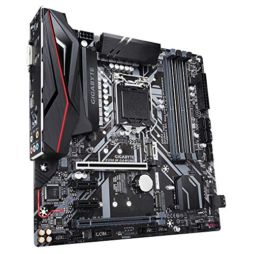 GIGABYTE Z390 M GAMING LGA 1151 (300 Series) Intel Z390 HDMI SATA 6Gb/s USB 3.1 Micro ATX Intel glide