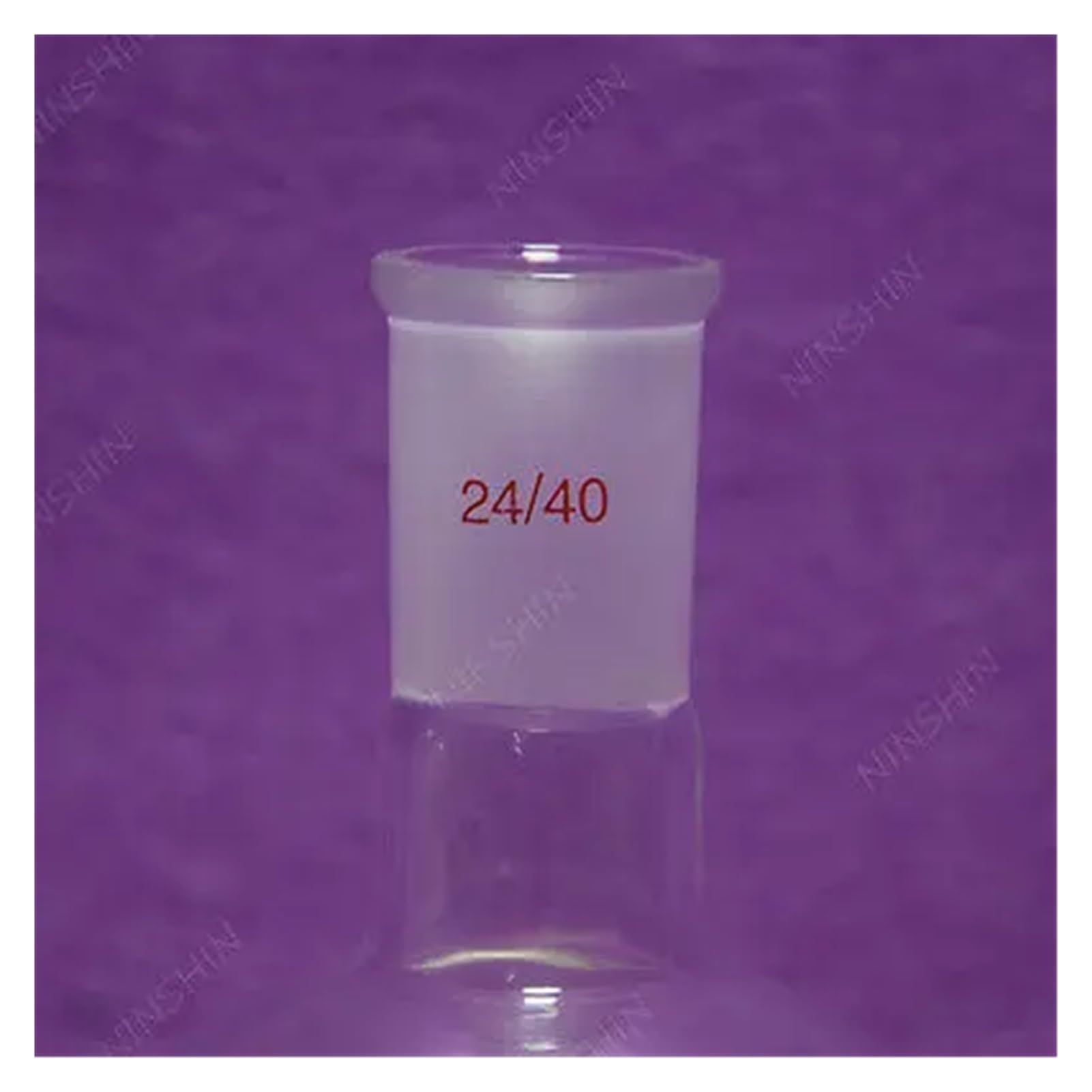 Matraz aforado de borosilicato, Matraz de Vidrio de Fondo Redondo de 500 ml, 24/40, 1 Boca, Botella de ebullición, Material de Laboratorio