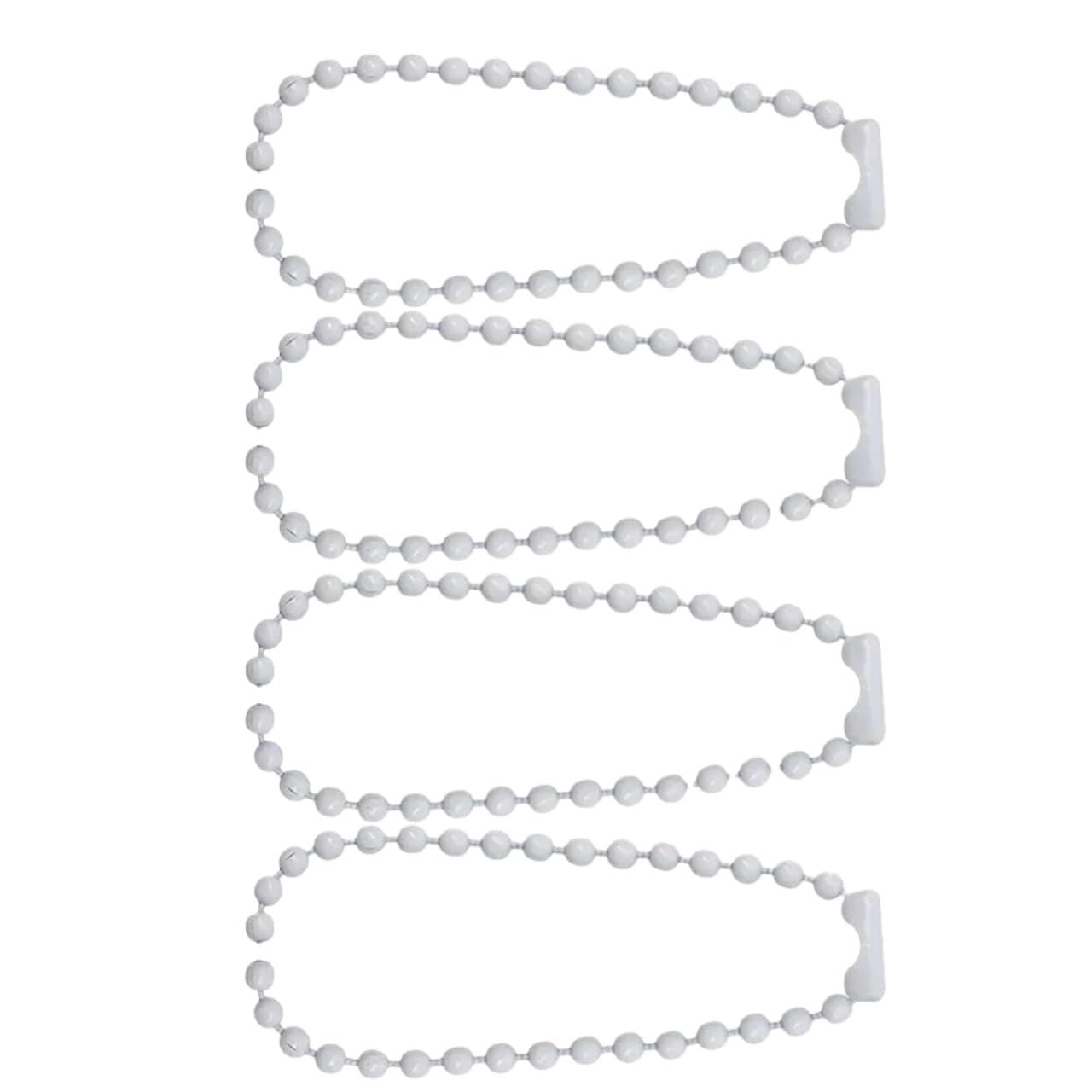 Chaîne à billes noire pour connecteur de bijoux DIY et étiquette à main