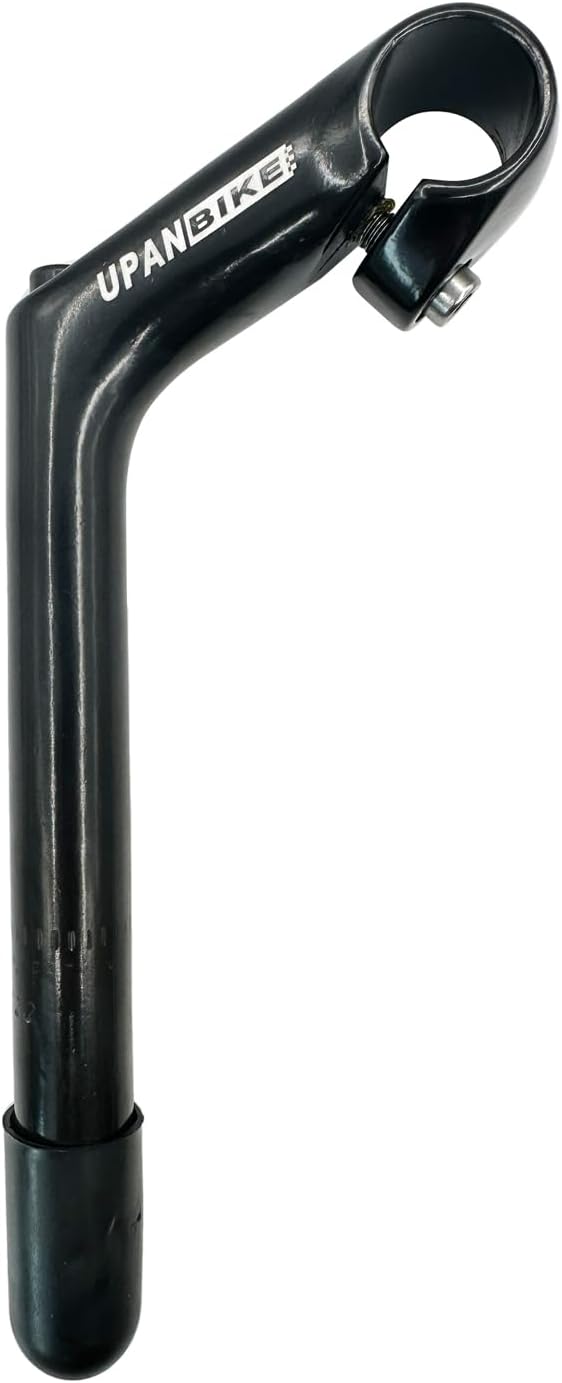 UPANBIKE Bike Stem 22.2mm*25.4mm Aluminum Alloy Gooseneck Shape 40mm/80mm Stem