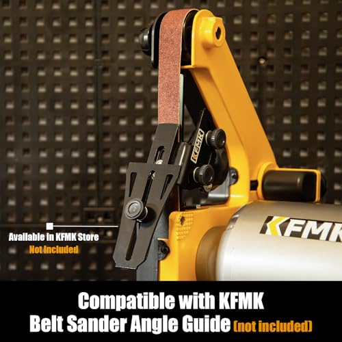 Image of Variable Speed 1 inch x 30 inch Belt & 6 inch Disc Sander Combo, 3 /4 HP Direct-Drive Motor, 2000-3400 RPM Disc / 1909-3248 SFPM Belt, Adjustable Work Tables & Miter Gauge, Benchtop Sander for Wood & Metal
