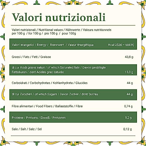 Mandelaufstrich mit sizilianischer Mandel. Italienische Gourmet Spezialitäten (200g)