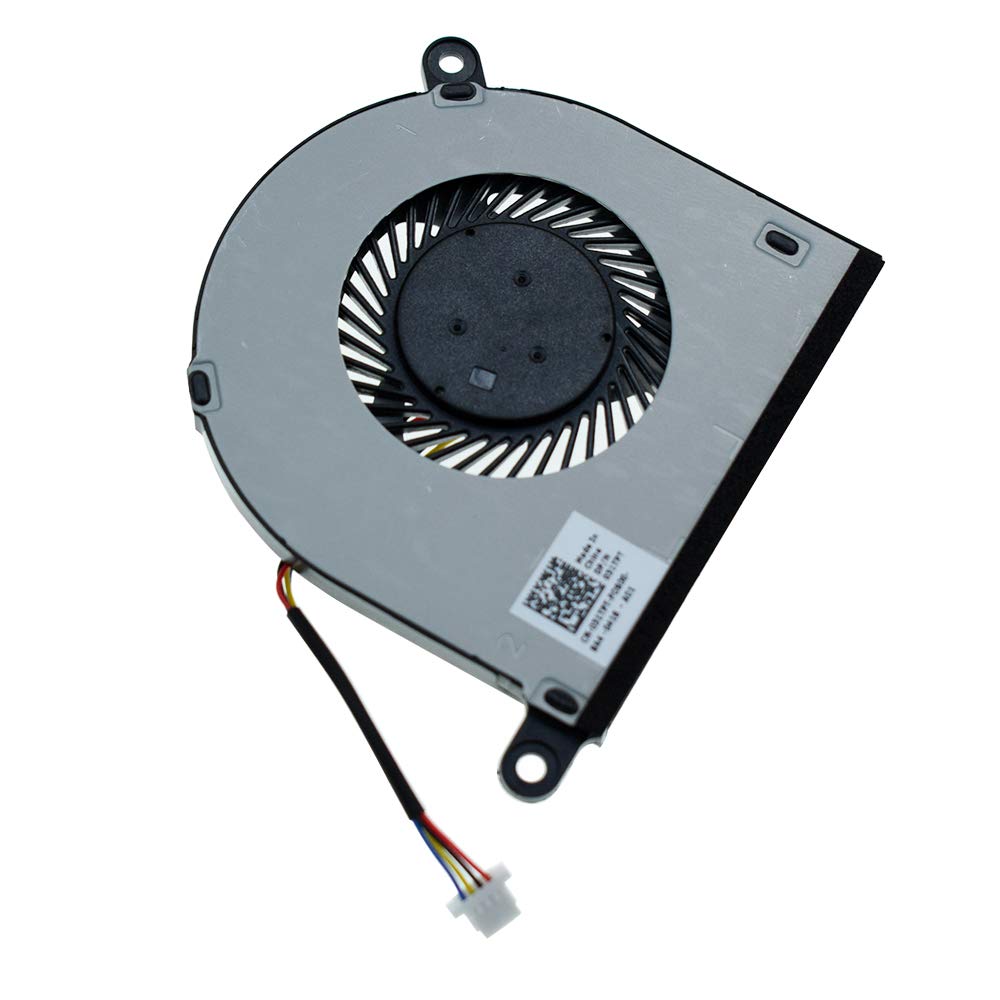 Sicastar CPU Cooling Fan for Dell Inspiron 13 13-5368 5568 5378 5379 5578 5579 7375 7378 15-7579 7368 7569 Series Laptop Cooler 031TPT 4-Wire