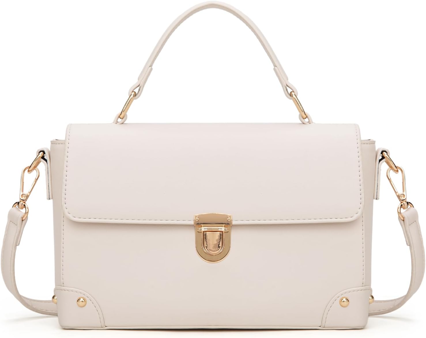 Milan Chiva Small Crossbody Purse for Women Elegant Top Handle Designer Square Bags