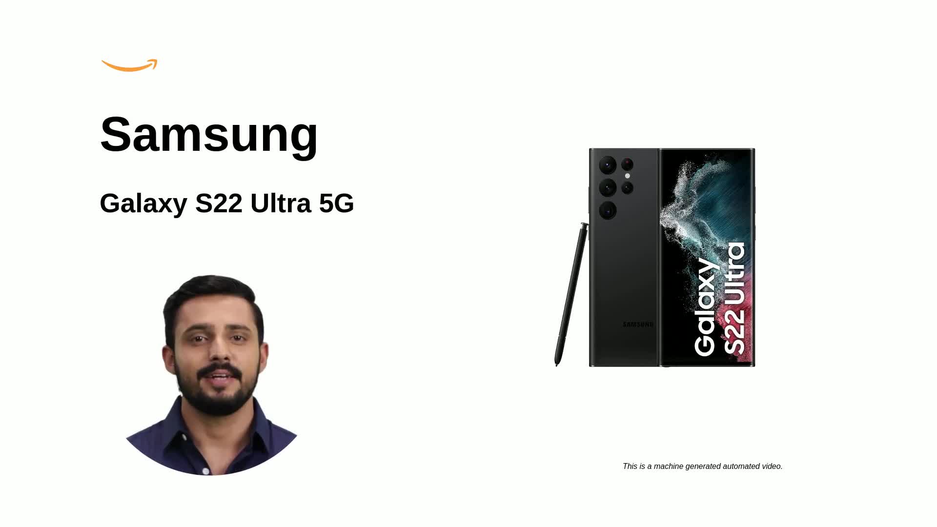 Refurbished) Samsung Galaxy S22 Ultra 5G (Phantom Black, 12GB