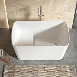 IDEALHOUSE 55 inch Square Japanese Soaking Tub