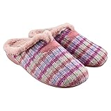  Garzón - Zapatilla DE CASA con Plantilla Extraible DE Latex Y Forro DE Pelo. Hecho EN ESPAÑA. 659688 Lana Mujer Color: Malva Talla: 37