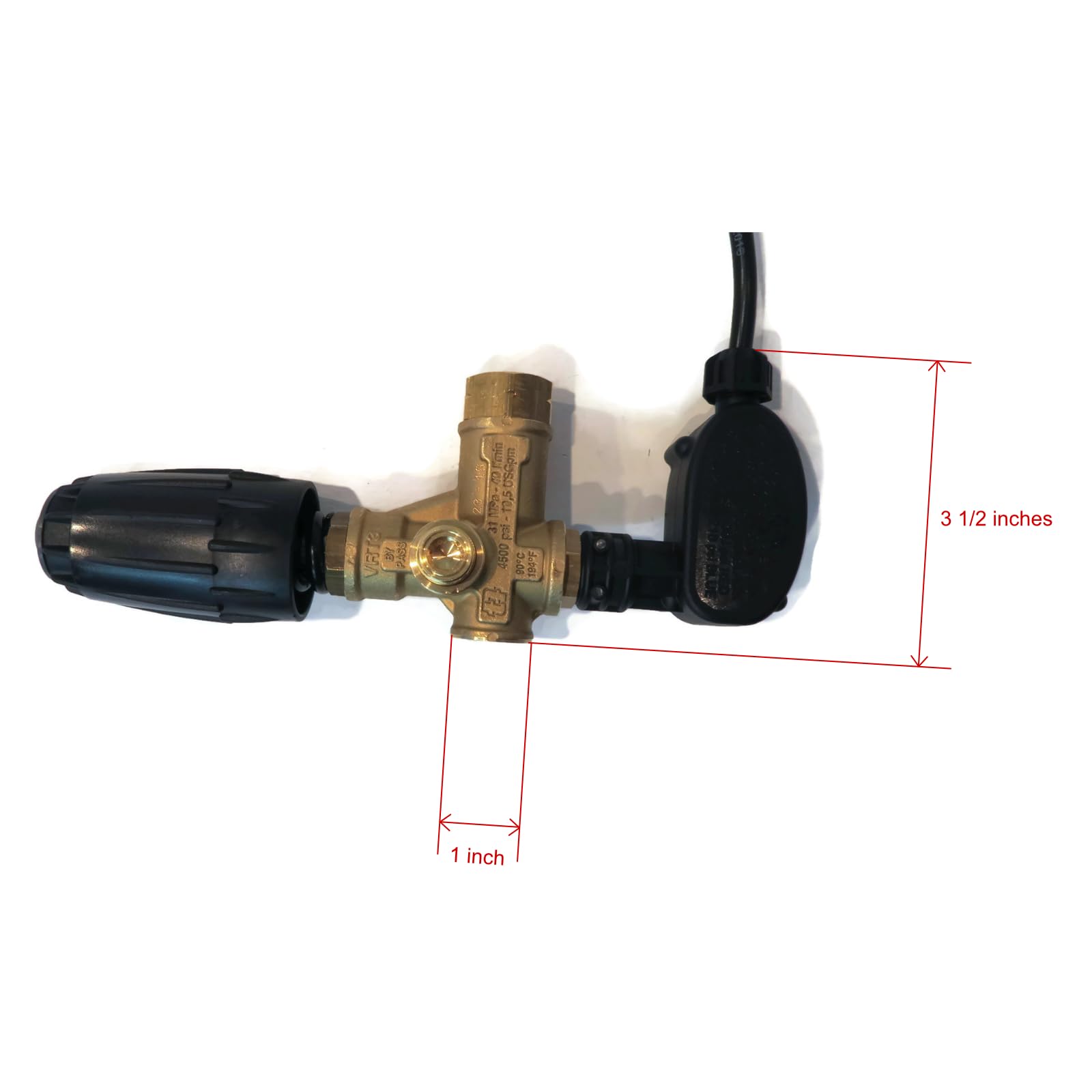 Válvula de descarga de bomba de lavadora AR con interruptor de presión VRT3-310PS6, VRT3310PS6