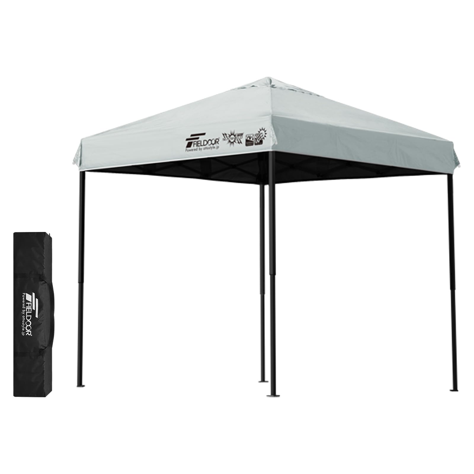 超美品！！FIELDOORワンタッチタープテント Amazon | FIELDOOR 【完全遮光】 ワンタッチタープテント G03