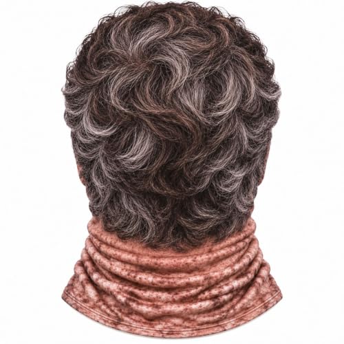 Ski Mask 3D Print Windproof,Old Man Ski Mask Funny Realistic Face - image 5