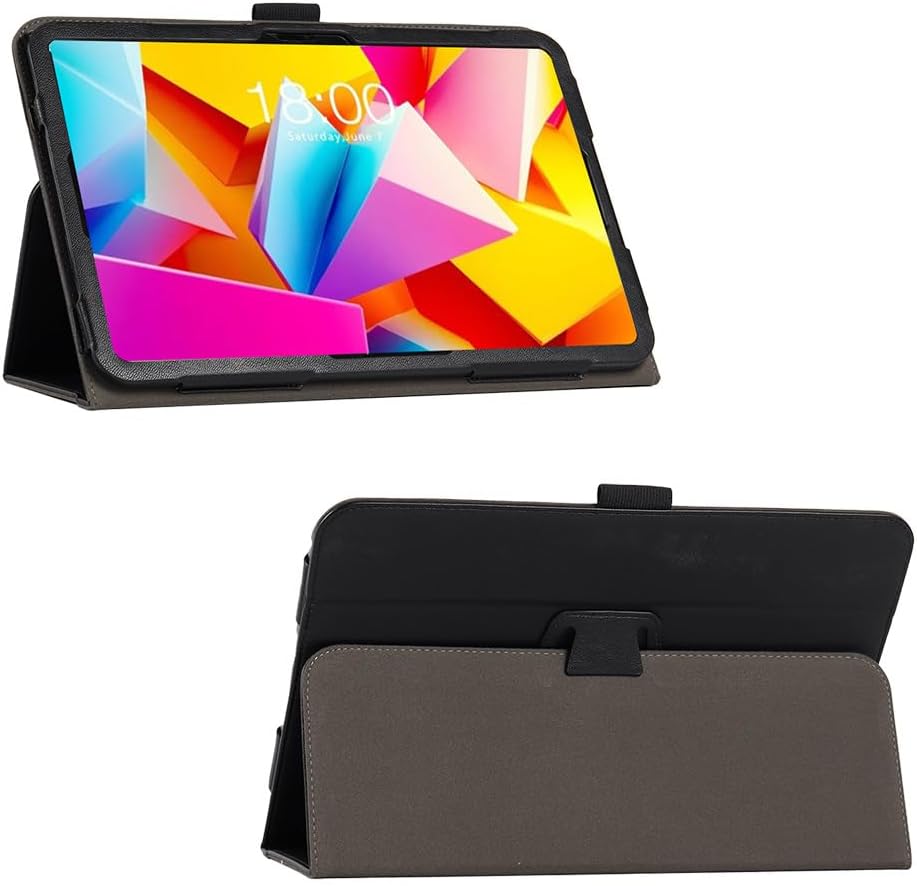 Compatible for Blackview Oscal Pad 200 13.4 INCH Tablet case, Full Coverage Ultra Slim PU Leather Cover Case Folding Stand Cover Protective Tablet Auto Sleep/Wake (Black)