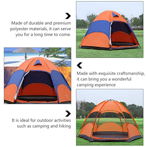 BESPORTBLE Barraca de Camping 3 para 4 Pessoa Mochila Tenda Ultraleve Barraca Dossel À Prova D' Águ