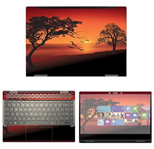Decalrus - Protective Decal Sunset Skin Sticker for HP Envy X360 13M-AG0001DX (13.3" Screen) case Cover wrap HPenvy13M_AG0001dx-43