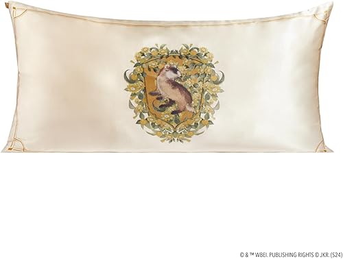 Vista 379 de Kitsch x Elf - Funda de almohada de satén con cremallera de tamaño queen/estándar, para el cabello y la piel, funda más suave que la seda, lavable a