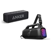 Soundcore Boom 2 Plus Outdoor Speaker&comma; 140W&comma; 2&plus;2 Channel&comma; BassUp 2&period;0&comma; 20H&comma; Fast Charge&comma;RGB Lights&comma;Power Bank Soundcore Bluetooth Speaker with IPX5 Waterproof&comma; Stereo Sound&comma; 24H Playtime