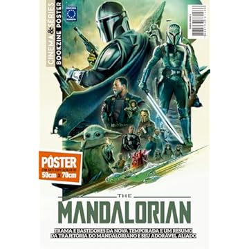 Capa do livro Superpôster Cinema e Séries - The Mandalorian