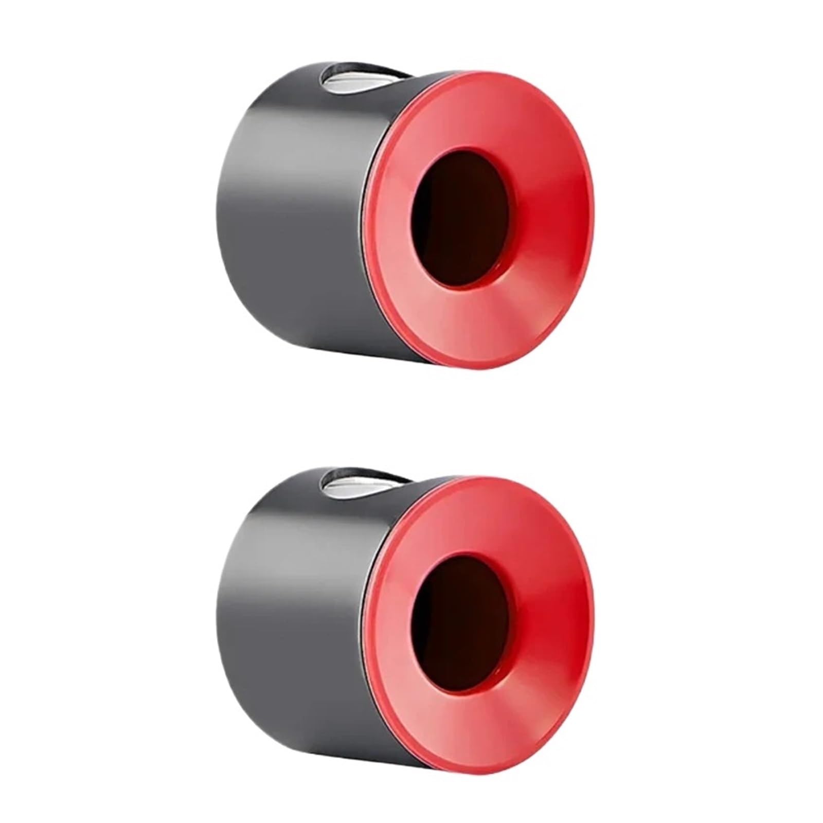 2pcs Dustproof Wall Mount Toothbrush Storage Holder, Perforated Fixed Rack For Bathroom Electric Toothbrushes(2pcs Red)