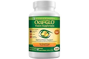 Keep Your Pup's Peepers Perfect: Ocu-GLO Vision Supplement for Small Dogs