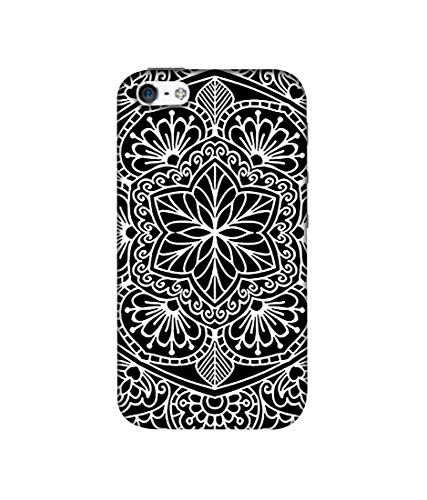 Image of Amazon Brand - Solimo Designer Rangolis 3D Printed Hard Back Case Mobile Cover for Apple iPhone 5 / 5S