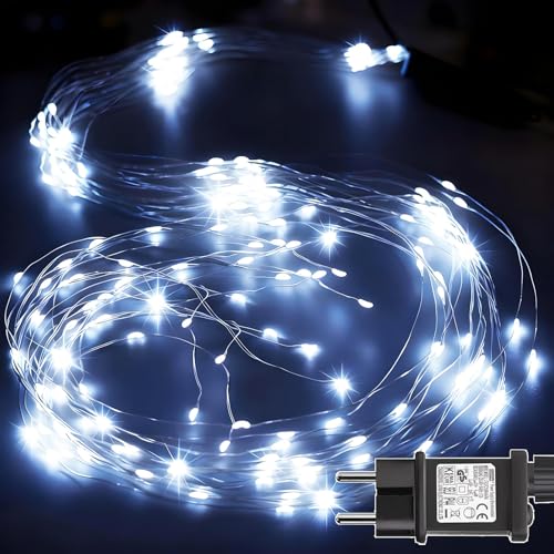 Cozymeow Lichterschweif 2M 400 LED Weihnachtsbeleuchtung mit Strom,...