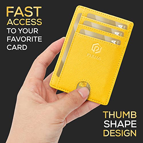 Slim Wallet for Men, RFID Blocking Minimalist Credit Card Holder – Thin Men's Wallets for Back & Front Pocket with Gift Box2