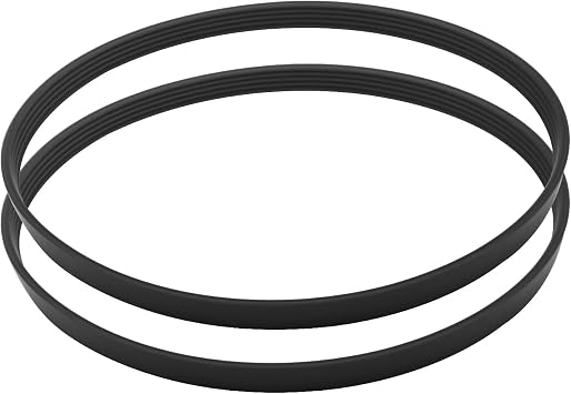 2-Pack Washer Drive Belt WE12X27300 5PJ587SJ161 Compatible with GE Washers