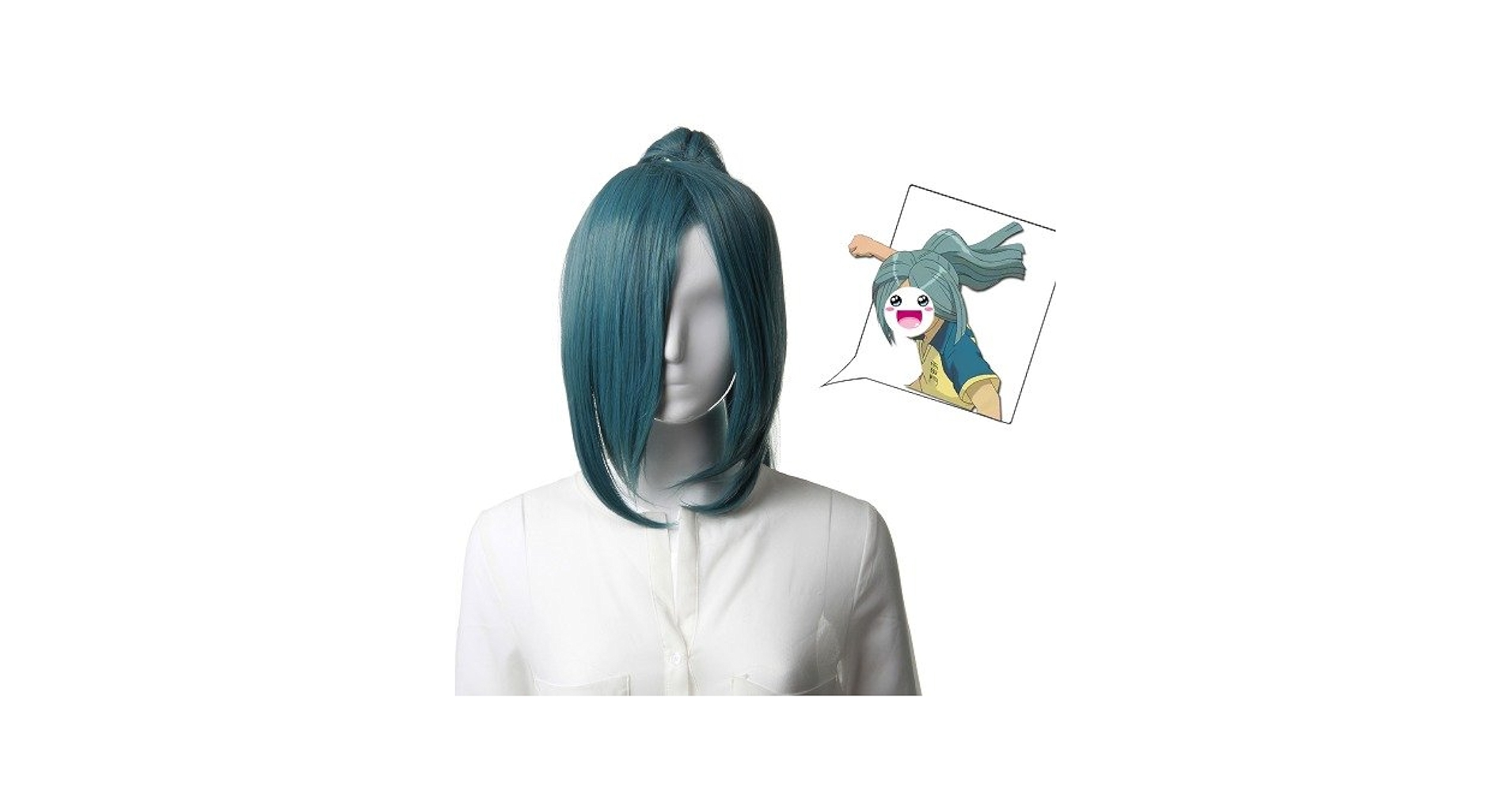 イナズマイレブン 風丸一郎太 コスプレウィッグ イナズマイレブン 風丸一郎太 ウィッグ コスプレ - メルカリ