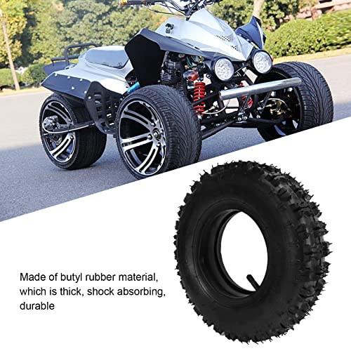 Motorradreifen, 4.10‑6 Schlauch Außenreifen Starker Grip Anti-Aging Dicker Gummireifen Modifikationszubehör Für Elektrofahrräder