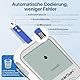 LinkSun G-425-1 Blutzuckermessgerät, Zuckermessgerät mit 50 Teststreifen, 50 Lanzetten, 1 Stechhilfe, 1 Glucose-Kontrolllösung mit Automatischer Zeit/Datum-Anzeige & Codierungsfrei, mmol/L