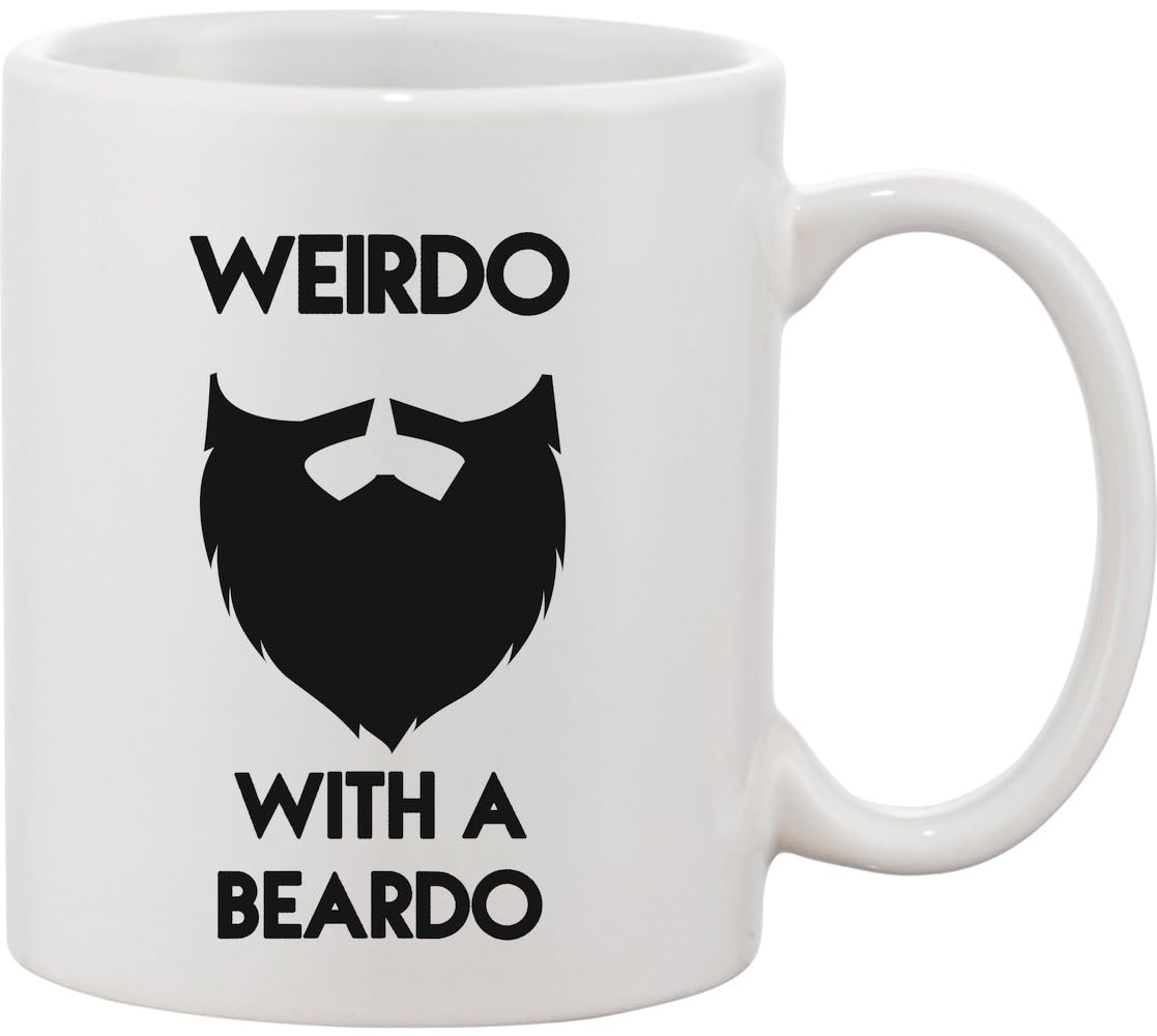 Weirdo with A Beardo Ceramic Mug bnft