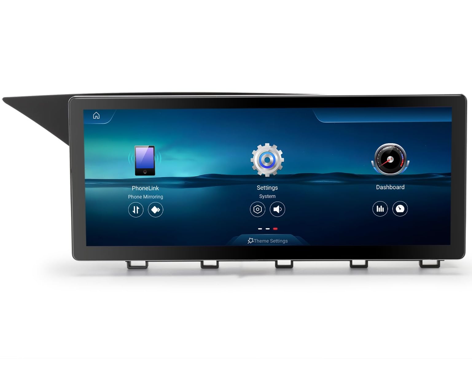 10.25" Android 16 Snapdragon 8 Core Autoradio GPS Navigateur pour Mercedes-Benz GLK-Class X204 système NTG 4.0, GPS Navigateur Wireless Carplay IPS Écran Tactile WiFi 4G LTE Dab+ DVR Bluetooth 5.0