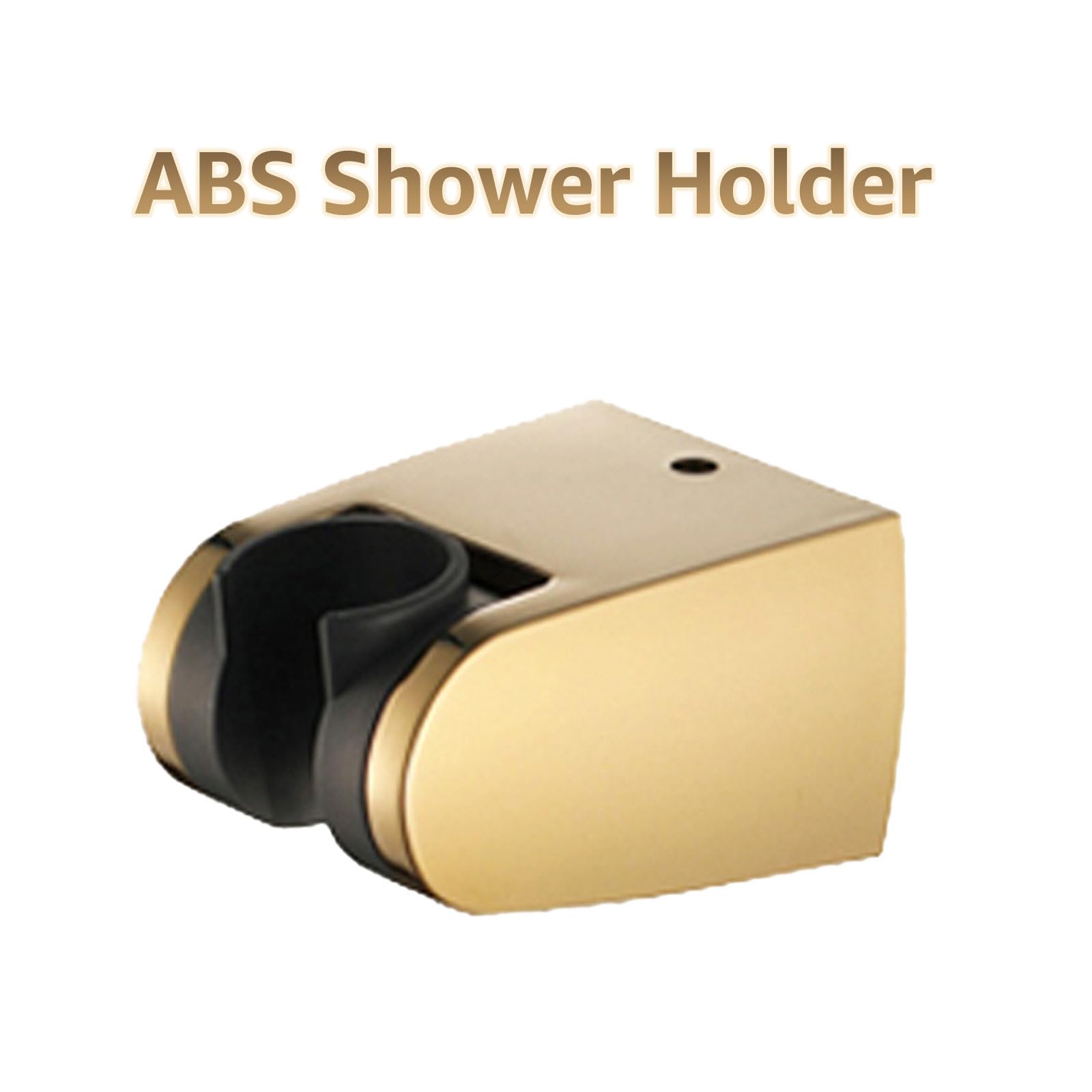 Alcachofa de Ducha Oro Cepillado con 5 Modos de Chorro, Cabezal de Alta Presión con Soporte y Flexo INOX de 1,5m, Duchas de Baño para Baño y Bañera, Ideal para Familias y Hoteles