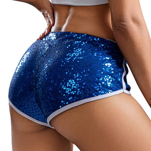 Short sexy à paillettes résolvant le manque d'éclat en soirée disco et club
