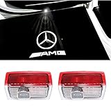 logo mercedes benz led la luz del logotipo del deslumbramiento aparecerá en el suelo cuando abra la puerta del coche, y se apagará cuando cierre la puerta; Se puede instalar en la puerta izquierda y derecha. luz de puerta de cortesía hacer su coche artístico además la atmósfera. Plug & Play no destruirá la apariencia original del coche.
