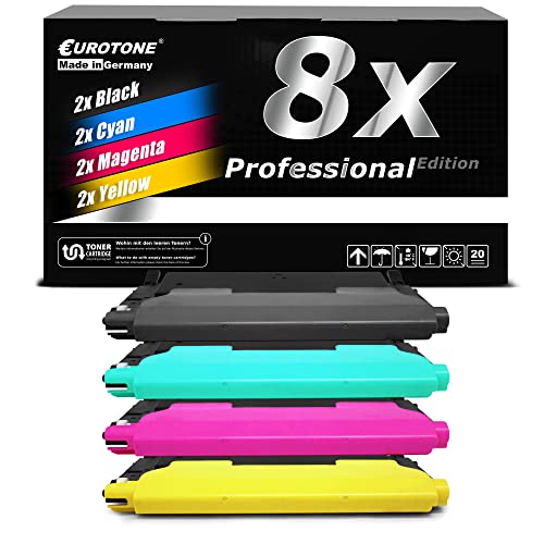 Toner compatible Samsung CLP310 CLP315 CLT-P4092C rechange cartouche laser noir cyan magenta jaune
