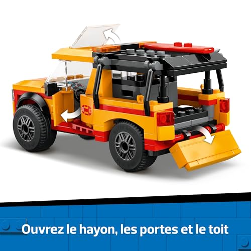 LEGO® City Le véhicule de secours de la plage Set 60453 - vue 8