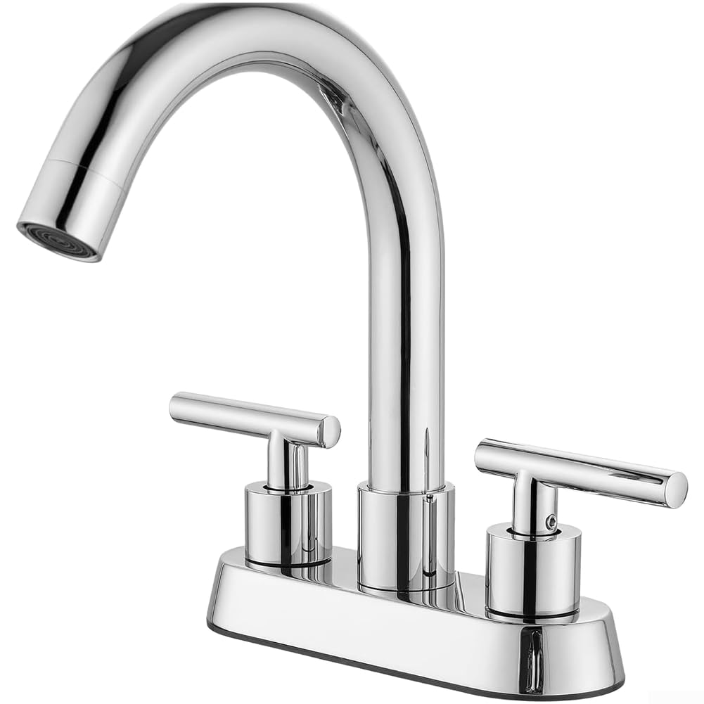 para grifo Lavabo para acero Inoxidable 360° Doble Mango para