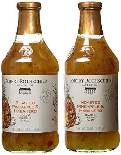Robert Rothschild Farm Roasted Pineapple & Habanero Glaze & Finish Sauce 6 Pack
