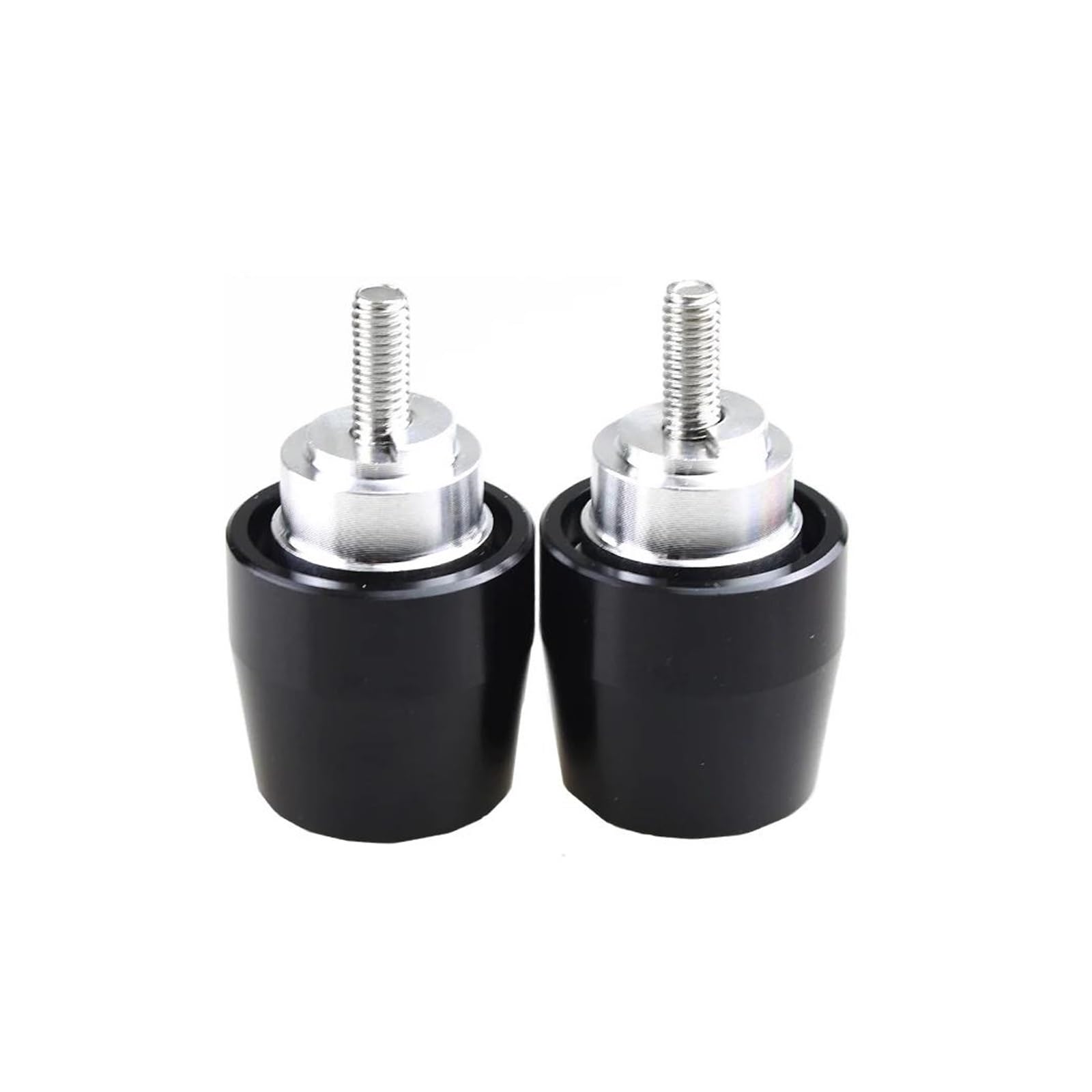 Tapones De Extremo De Manillar Motocicleta Tapones Puño Contrapesos Deslizantes para CBR 600 900 929 954 1000 1100 RR F4I F4 Extremos puños Manillar(Negro)